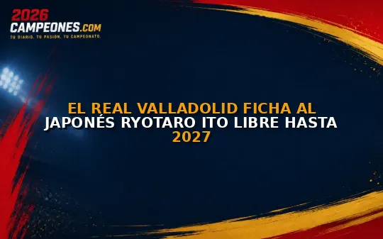 El Real Valladolid ficha al japonés Ryotaro Ito libre hasta 2027