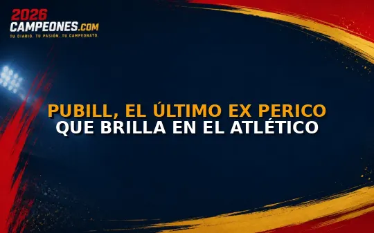 Pubill, el último ex perico que brilla en el Atlético