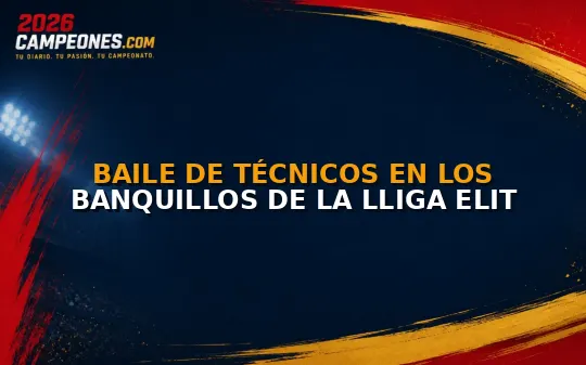 Baile de técnicos en los banquillos de la Lliga Elit