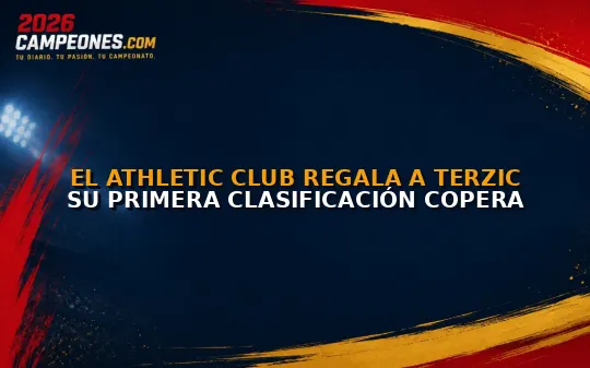 El Athletic Club regala a Terzic su primera clasificación copera
