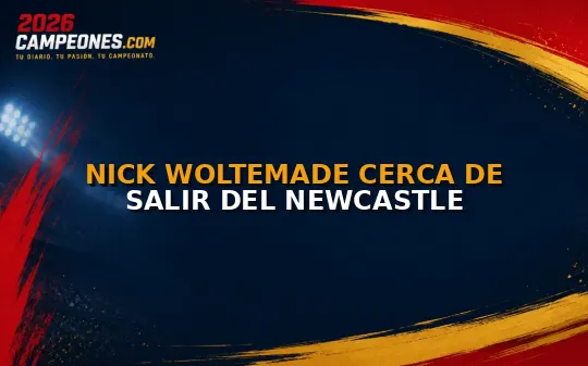 Nick Woltemade cerca de salir del Newcastle