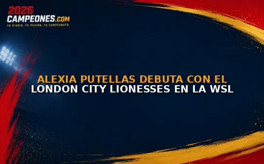 Alexia Putellas debuta con el London City Lionesses en la WSL