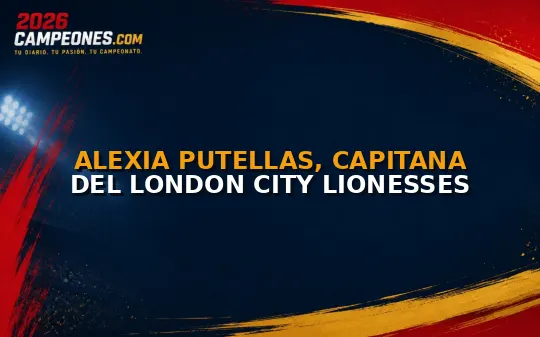 Alexia Putellas, capitana del London City Lionesses