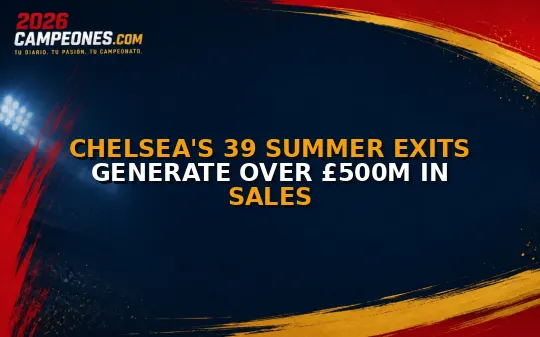 Chelsea's 39 summer exits generate over £500m in sales