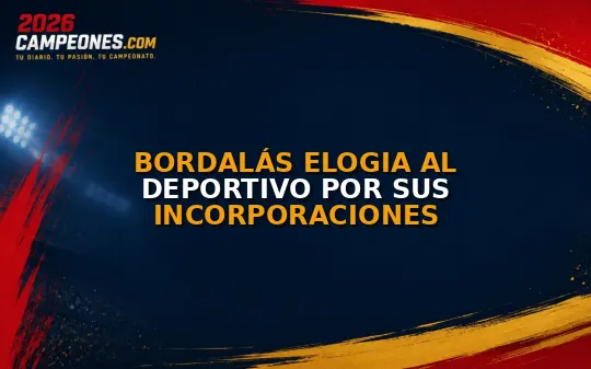 Bordalás elogia al Deportivo por sus incorporaciones