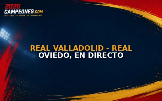 Real Valladolid - Real Oviedo, en directo