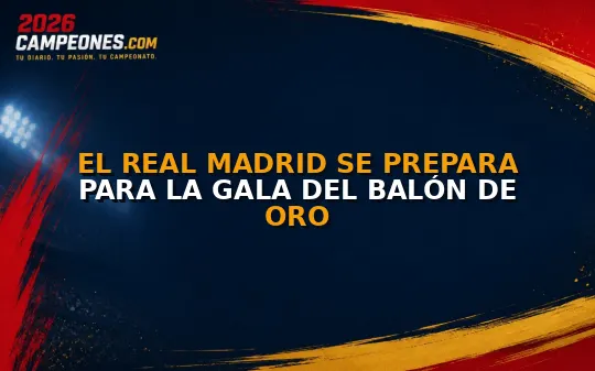 El Real Madrid se prepara para la gala del Balón de Oro