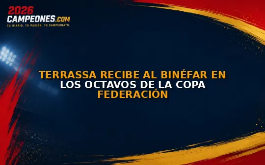 Terrassa recibe al Binéfar en los octavos de la Copa Federación