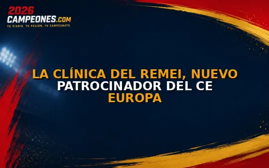 La Clínica del Remei, nuevo patrocinador del CE Europa