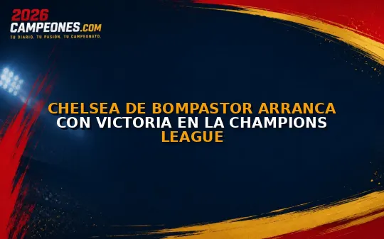 Chelsea de Bompastor arranca con victoria en la Champions League